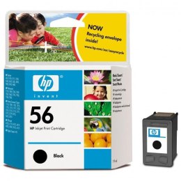 HP oryginalny ink / tusz C6656AE, HP 56, black, 520s, 19ml, HP DeskJet 450, 5652, 5150, 5850, psc-7150, OJ-6110