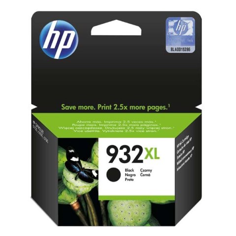 HP oryginalny ink / tusz CN053AE, HP 932XL, black, 1000s, HP Officejet 6100, 6600, 6700, 7110, 7610, 7510