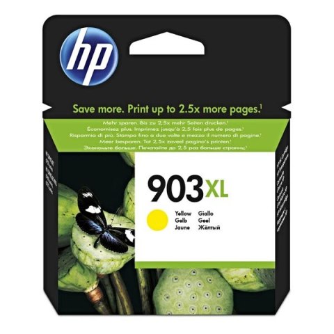 HP oryginalny ink / tusz T6M11AE, HP 903XL, yellow, 825s, 9.5ml, high capacity, HP Officejet 6962,Pro 6960,6961,6963,6964,6965,6