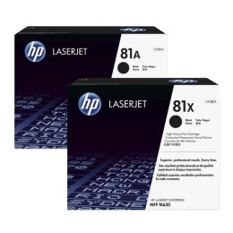 HP oryginalny toner CF281A, black, 10500s, HP 81A, HP LaserJet Enterprise Flow M630z, M606, M604, M605, O