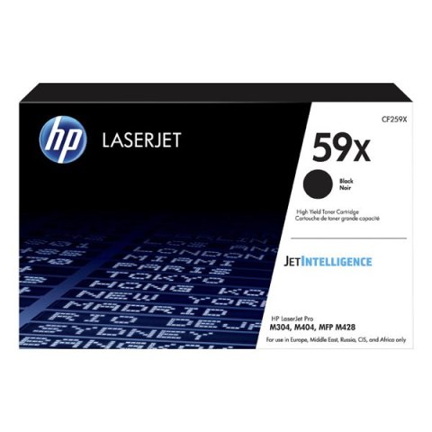 HP oryginalny toner black, 10000s, HP 59X, high capacity, HP LaserJet Pro M404, M403, LaserJet Pro MFP M428, O