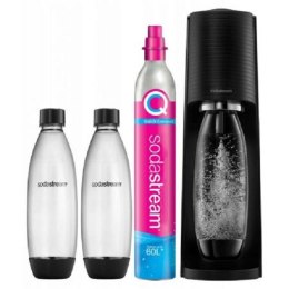 SodaStream Soda Maker Terra Valuepack QC black incl. 2 bottles (1012812310)