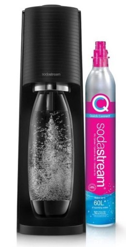 SodaStream Soda Maker Terra Valuepack QC black incl. 2 bottles (1012812310)