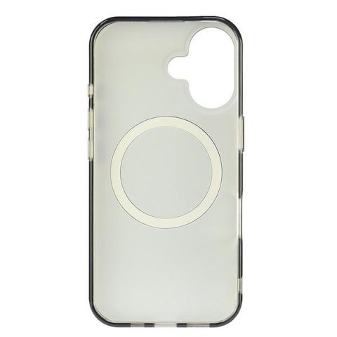 Audi IML Stitching Pattern MagSafe iPhone 16 6.1" czarny/black hardcase AU-IMLMIP16-Q5/D3-BK