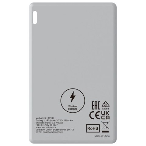 Verbatim My Finder Card Bluetooth czarny srebrny biały/black silver white - urządzenie do śledzenia 3szt MYFCR-03BSW 32141