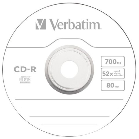 Verbatim Płyta CD-R 700MB 52x Extra Protection 10szt 43437