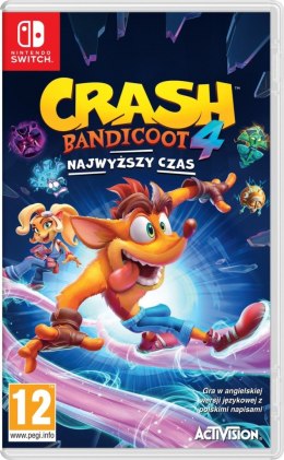 Gra Crash Bandicoot 4 Najwyższy Czas (NS) PL napisy, ENG