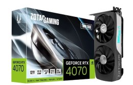 Karta graficzna ZOTAC GeForce RTX 4070 TWIN EDGE 12 GB GDDR6X ZT-D40700E-10M