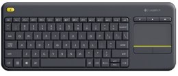 Klawiatura Bezprzewodowa LOGITECH K400 Plus Czarny