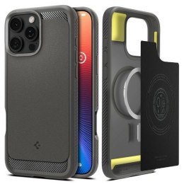 Spigen Rugged Armor iPhone 16 Pro szary/grey ACS08116