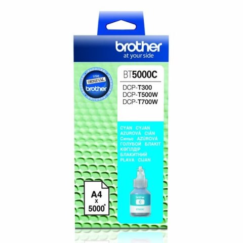 Brother oryginalny ink / tusz BT-5000C, cyan, 5000s, Brother DCP T300, DCP T500W, DCP T700W