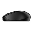 HP mysz X1000 Wired mouse, 1200DPI, optyczna, 3kl., 1 scroll, przewodowa USB, czarna, Microsoft Windows Vista/XP/7/8