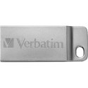 Verbatim USB flash disk, USB 2.0, 32GB, Metal Executive, Store N Go, srebrny, 98749, USB A, z oczkiem na brelok