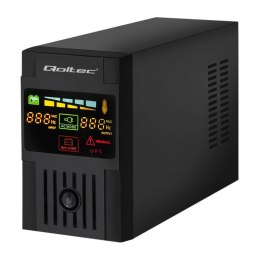 Zasilacz awaryjny UPS Qoltec MONOLITH 1000VA | 600W | LCD | USB