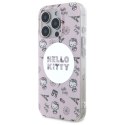 Hello Kitty HKHMP16XHAOPP iPhone 16 Pro Max 6,9" różowy/pink hardcase IML All Over Paris Magsafe