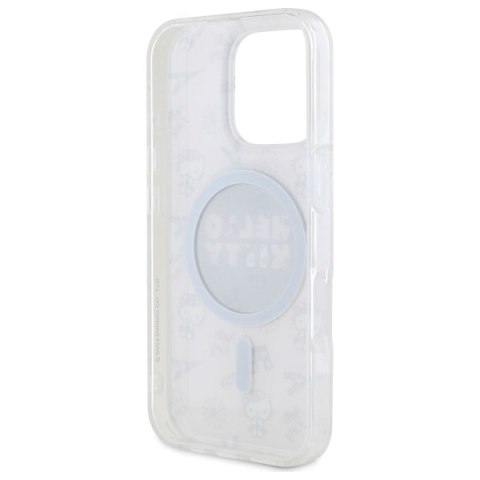 Hello Kitty HKHMP16XHAOPP iPhone 16 Pro Max 6,9" różowy/pink hardcase IML All Over Paris Magsafe