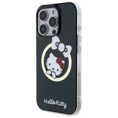 Hello Kitty HKHMP16XHFLBK iPhone 16 Pro Max 6,9" czarny/black hardcase IML Fun bow Magsafe