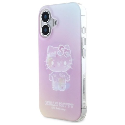 Hello Kitty HKHMP16SH50AP iPhone 16 6.1" różowy/pink hardcase IML 50TH Anniversary Magsafe