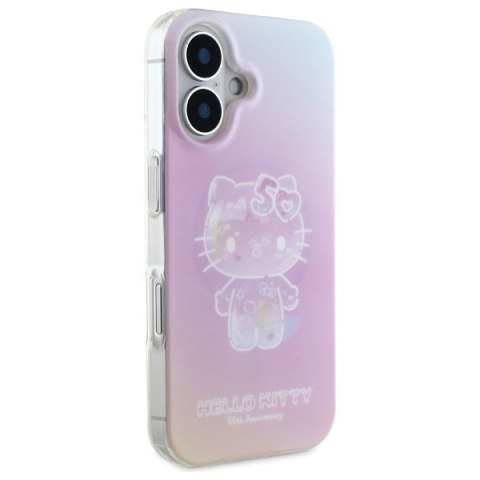 Hello Kitty HKHMP16SH50AP iPhone 16 6.1" różowy/pink hardcase IML 50TH Anniversary Magsafe