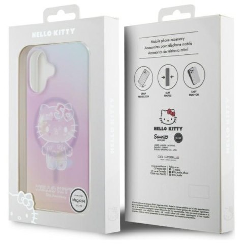 Hello Kitty HKHMP16SH50AP iPhone 16 6.1" różowy/pink hardcase IML 50TH Anniversary Magsafe