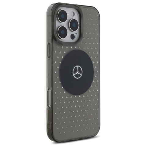 Mercedes MEHMP16L23HCPK iPhone 16 Pro 6.3" czarny/black hardcase MB Case Star Pattern