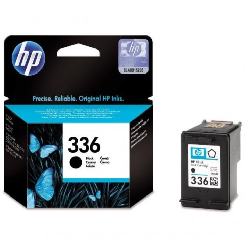 HP oryginalny ink / tusz C9362EE, HP 336, black, 210s, 5ml, HP Photosmart 325, 375, 8150, C3180, DJ-5740, 6540