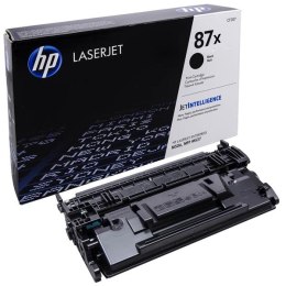 HP oryginalny toner CF287X, black, 18000s, HP 87X, high capacity, HP LJ Enterprise M506, HP LJ Pro MFP M527, M501n, 1230g, O