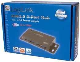 Hub USB LOGILINK 4x USB 3.0