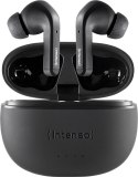 Intenso Black Buds T300A Słuchawki True Wireless Stereo (TWS) Douszny Połączenia/Muzyka/Sport/Codzienność USB Type-C Bluetooth C