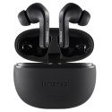 Intenso Black Buds T300A Słuchawki True Wireless Stereo (TWS) Douszny Połączenia/Muzyka/Sport/Codzienność USB Type-C Bluetooth C