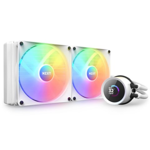 Kompletne chłodzenie wodne NZXT Kraken RGB - 280mm, białe