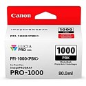 Canon oryginalny ink / tusz 0546C001, photo black, 2205s, 80ml, PFI-1000PBK, Canon imagePROGRAF PRO-1000