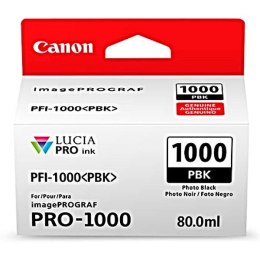 Canon oryginalny ink / tusz 0546C001, photo black, 2205s, 80ml, PFI-1000PBK, Canon imagePROGRAF PRO-1000