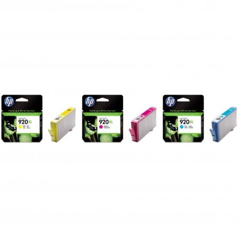HP oryginalny ink / tusz CD974AE, HP 920XL, yellow, 700s, HP Officejet