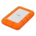 LaCie Rugged Mini zewnętrzny dysk twarde 1 TB 5400 RPM 2.5" Micro-USB B 3.2 Gen 1 (3.1 Gen 1) Pomarańczowy, Srebrny