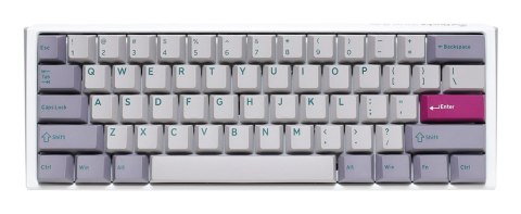 Ducky One 3 Mini Mist Grey klawiatura Gaming USB US English Szary