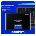 Dysk SSD GOODRAM SSDPR-CX400-256-G2 CX400 gen. 2 (2.5″ /256 GB /SATA III (6 Gb/s) /550MB/s /480MB/s)