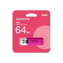 ADATA Pendrive C906 64 GB w kolorze różowym