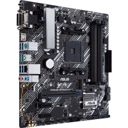 Asus | PRIME B450M-A II | Gniazda pamięci 4 | Liczba złączy SATA 6 x SATA III | Chipset AMD B | Micro ATX | Rodzina procesorów A