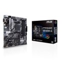 Asus | PRIME B550M-A | Rodzina procesorów AMD | Gniazdo procesora AM4 | DDR4 | Gniazda pamięci 4 | Obsługiwane interfejsy dysków
