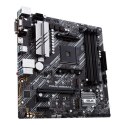 Asus | PRIME B550M-A | Rodzina procesorów AMD | Gniazdo procesora AM4 | DDR4 | Gniazda pamięci 4 | Obsługiwane interfejsy dysków