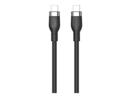 Black USB-C cable Male 24 pin USB-C 2 m Male 24 pin USB-C