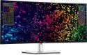 Dell | U4025QW | 40 " | IPS | 21:9 | 120 Hz | 8 ms | 5120 x 2160 pikseli | 450 cd/m² | Porty HDMI w ilości 1 | Srebrny