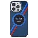 BMW BMHMP16L23HTPUV iPhone 16 Pro 6.3" granatowy/navy hardcase Motosport IML Circle MagSafe