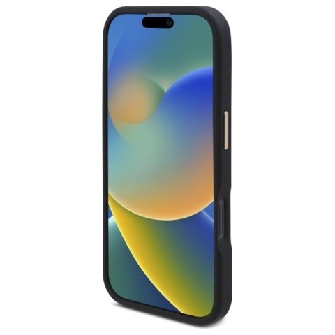 Guess GUHMP16LU4GPRK iPhone 16 Pro 6.3" czarny/black hardcase 4G Logo Plate MagSafe