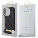 Guess GUHMP16LU4GPRK iPhone 16 Pro 6.3" czarny/black hardcase 4G Logo Plate MagSafe