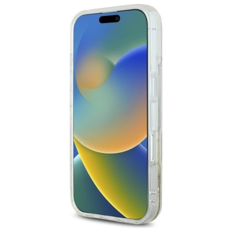 Hello Kitty HKHMP16SLGDIH iPhone 16 6.1" biały złoty/white gold hardcase Liquid Glitter Fever MagSafe