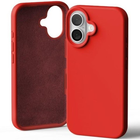 Mercury Silicone iPhone 16 6,1" czerwony/red