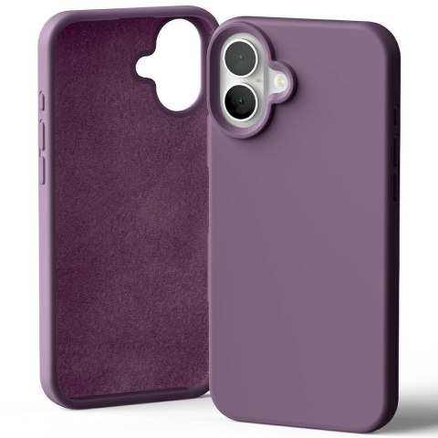 Mercury Silicone iPhone 16 Plus 6,7" fioletowy /purple