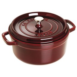 GARNEK ŻELIWNY OKRĄGŁY STAUB 40509-359-0 - 5,2 LTR GRENADYNOWY